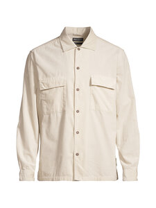 Marc O'Polo - Velveta krekls ar apkakli - 707 GRAY SILK | Stockmann