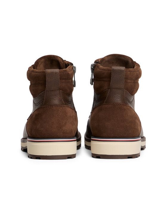 Tommy Hilfiger - W Corporate Lace -nahkannilkkurit - GV0 LEGACY BROWN | Stockmann - photo 3