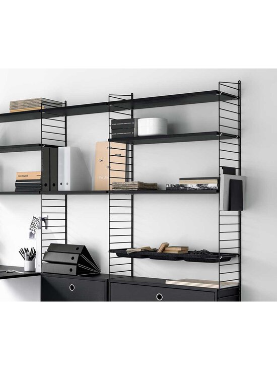 String - String-lehtikotelo musta - BLACK | Stockmann - photo 3