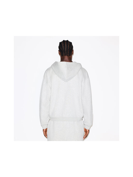 SKIMS - Fleece Lounge Relaxed Zip Up džemperis ar kapuci - LIGHT HEATHER GREY | Stockmann - photo 5