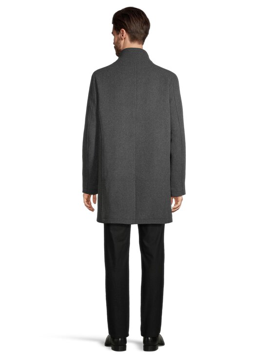 ESSENTIALS by Stockmann - Ezra Wool -kangastakki - DK. GREY MEL. | Stockmann - photo 3