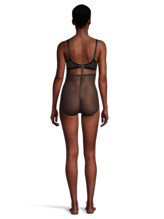 Bye Bra - Forming Tulle High Waist- muotoilevat alushousut - BLACK | Stockmann - photo 3