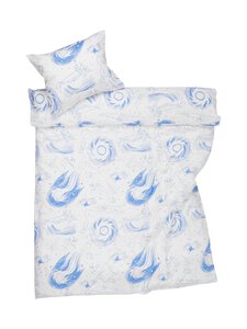 Moomin Arabia - Komeetta-pussilakanasetti, 150 x 210 cm - BLUE | Stockmann