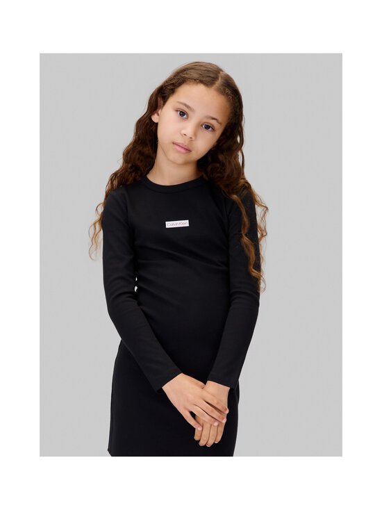 Calvin Klein Kids - Punto Bodycon -mekko - BEH CK BLACK - photo 3 Calvin Klein Kids - Punto Bodycon -mekko - BEH CK BLACK | Stockmann - photo 3
