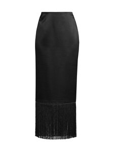 Soft Goat - Fringe-hame - BLACK | Stockmann