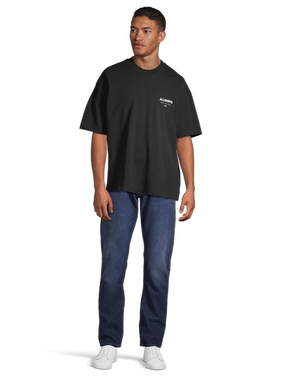 Allsaints - Underground Crew t-paita - JET BLACK | Stockmann - photo 2