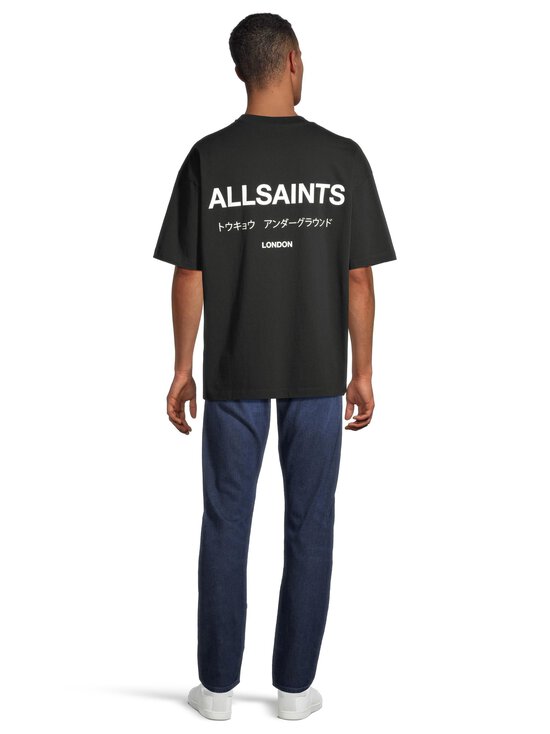 Allsaints - Underground Crew t-paita - JET BLACK | Stockmann - photo 3