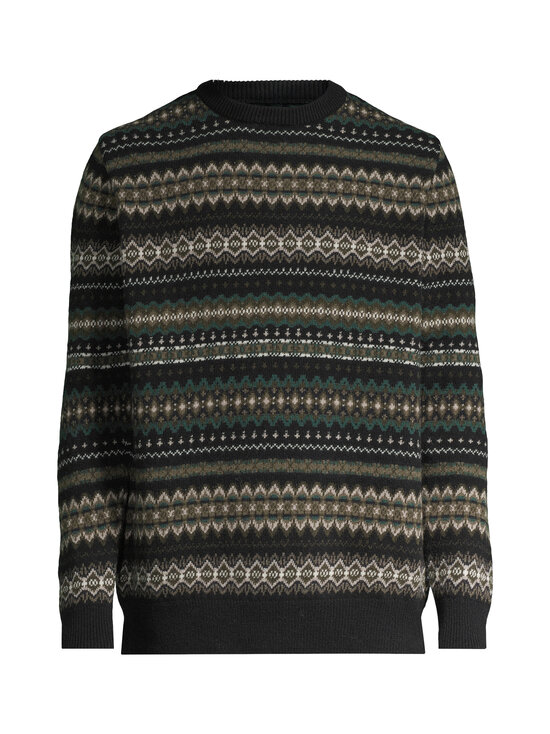 Barbour - Case Crew -neule - BK52 BLACK MARL | Stockmann - photo 1