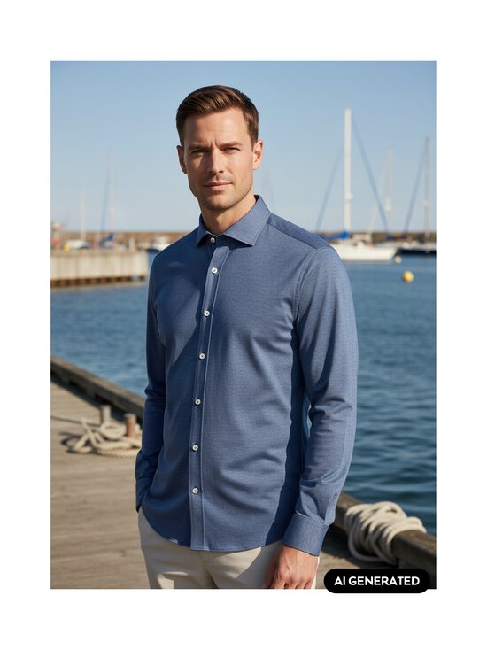 Tiger of Sweden - Adley C krekls ar apkakli - 231 BLUE | Stockmann - photo 5