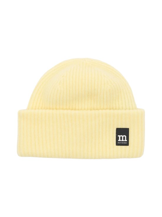 Marimekko - Kootud müts Pjettar Ii - 200 LIGHT YELLOW | Stockmann - photo 1