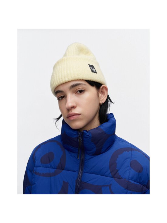 Marimekko - Kootud müts Pjettar Ii - 200 LIGHT YELLOW | Stockmann - photo 2