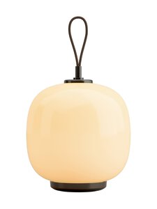 Louis Poulsen - VL 45 Radiohus -kannettava pöytävalaisin - BRASS/GLOSSY PALE YELLOW GLASS | Stockmann
