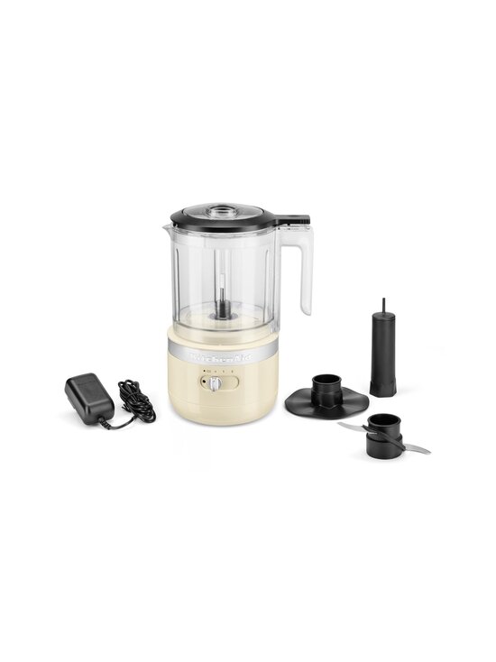 Food chopper 5KFCB519EAC, cordless, almond, KitchenAid 