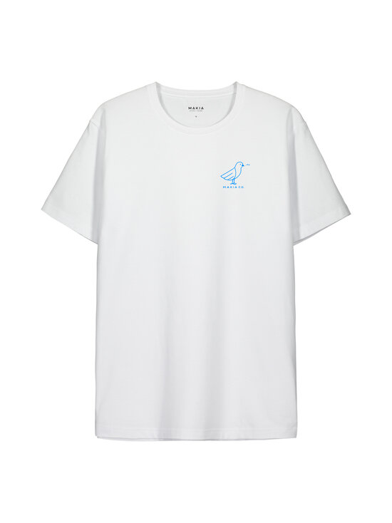 Makia - Tweeter t-paita - 001 WHITE | Stockmann - photo 1