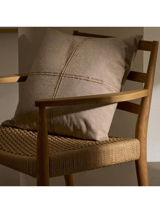 Kave Home - Analy-tuoli käsinojilla tammi/paperinaru - BROWN | Stockmann - photo 6