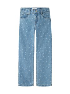 Name It - Teksad NkfRose Straight - LIGHT BLUE DENIM AOP:FLOWERS Name It - Teksad NkfRose Straight - LIGHT BLUE DENIM AOP:FLOWERS | Stockmann