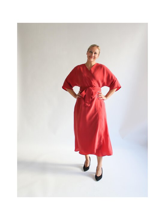 Lili Marleena - Midi Wrap -kietaisumekko - RED | Stockmann - photo 2