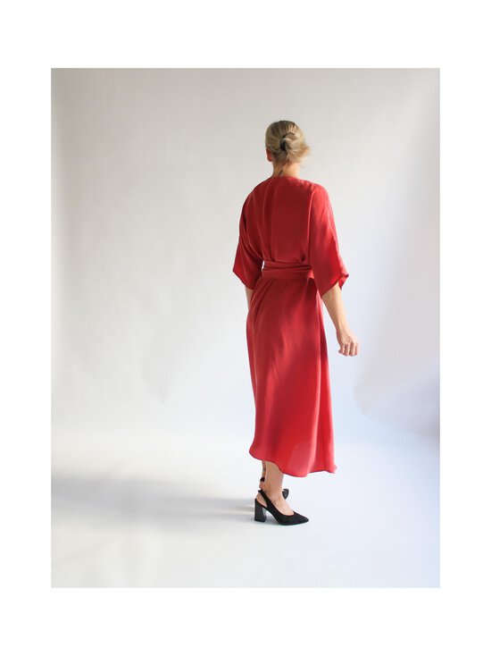 Lili Marleena - Midi Wrap -kietaisumekko - RED | Stockmann - photo 4