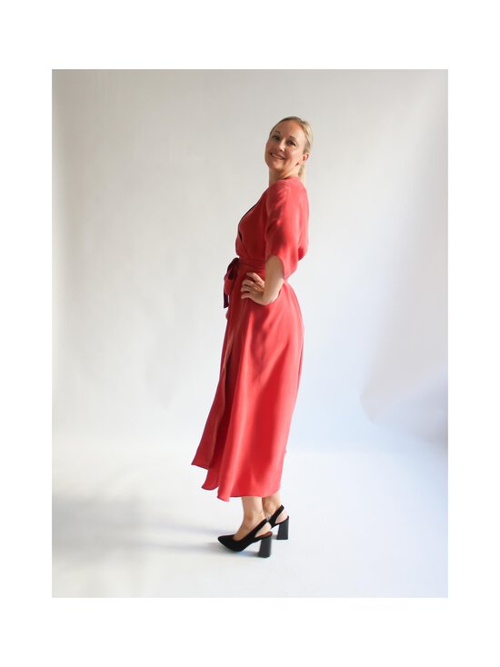Lili Marleena - Midi Wrap -kietaisumekko - RED | Stockmann - photo 5