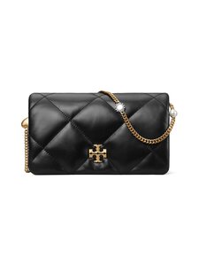 Tory Burch - Kira Charm Diamond Quilt -lompakko - BLACK | Stockmann