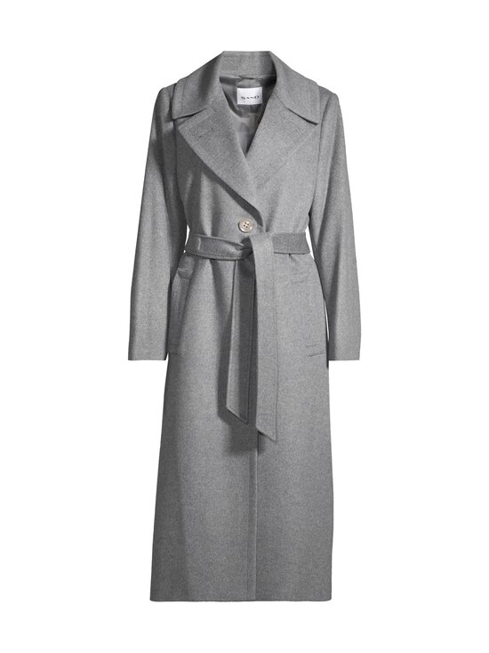 SAND Copenhagen - Clareta Belt Long -villakangastakki - 160 SMOKY GREY - photo 1 SAND Copenhagen - Clareta Belt Long -villakangastakki - 160 SMOKY GREY | Stockmann - photo 1