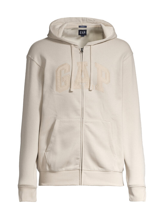 GAP - VintageSoft Arch Logo Zip džemperis ar kapuci - MOONSTONE | Stockmann - photo 1