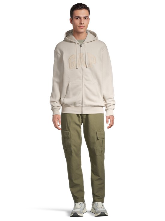 GAP - VintageSoft Arch Logo Zip džemperis ar kapuci - MOONSTONE | Stockmann - photo 2