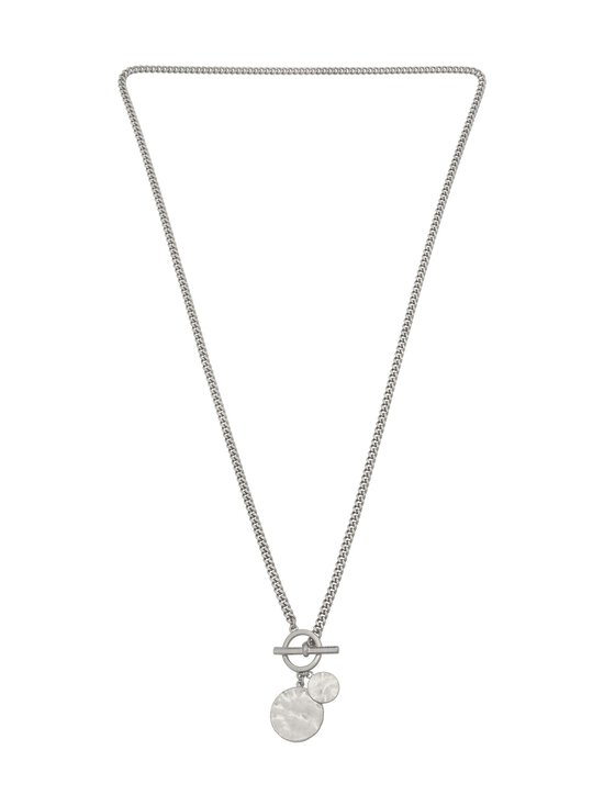 Allsaints - Disc Toggle Pendant -kaulakoru - WARM SILVER | Stockmann - photo 1