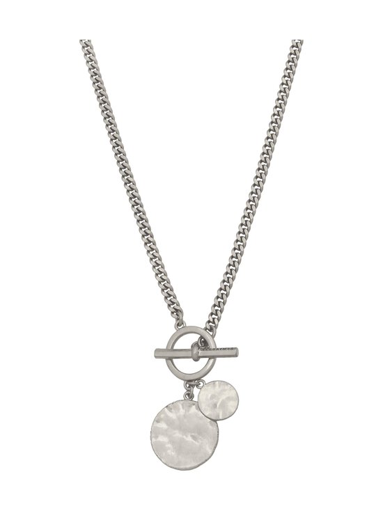 Allsaints - Disc Toggle Pendant -kaulakoru - WARM SILVER | Stockmann - photo 2