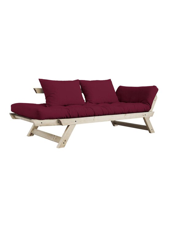 Karup - Bebop-futonsohva bordeaux/mänty L 180 cm - PINK | Stockmann - photo 3