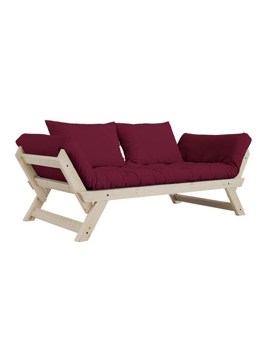 Karup - Bebop-futonsohva bordeaux/mänty L 180 cm - PINK | Stockmann - photo 2