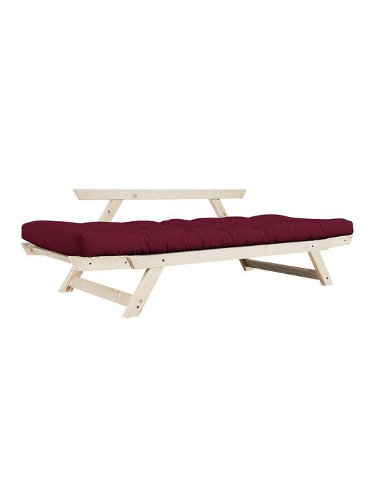 Karup - Bebop-futonsohva bordeaux/mänty L 180 cm - PINK | Stockmann - photo 4