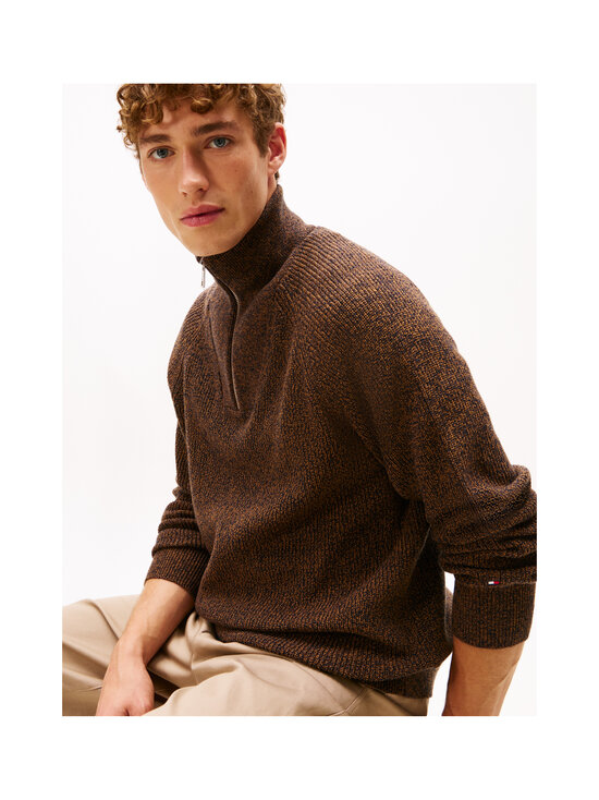 Tommy Hilfiger - Zvejnieka ribbveida augstās apkakles džemperis - GWP HIGHLAND KHAKI | Stockmann - photo 5
