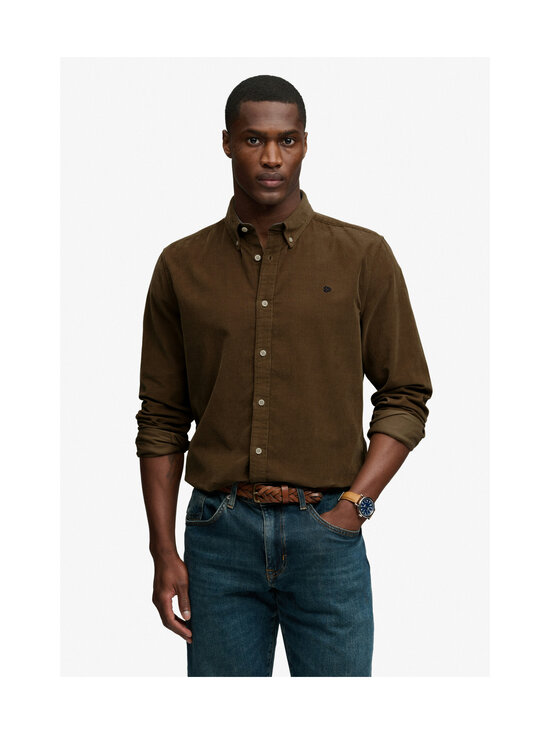 Superdry - Velvetist särk Classic Needle - 9UN WINTER TWIG BEIGE | Stockmann - photo 2