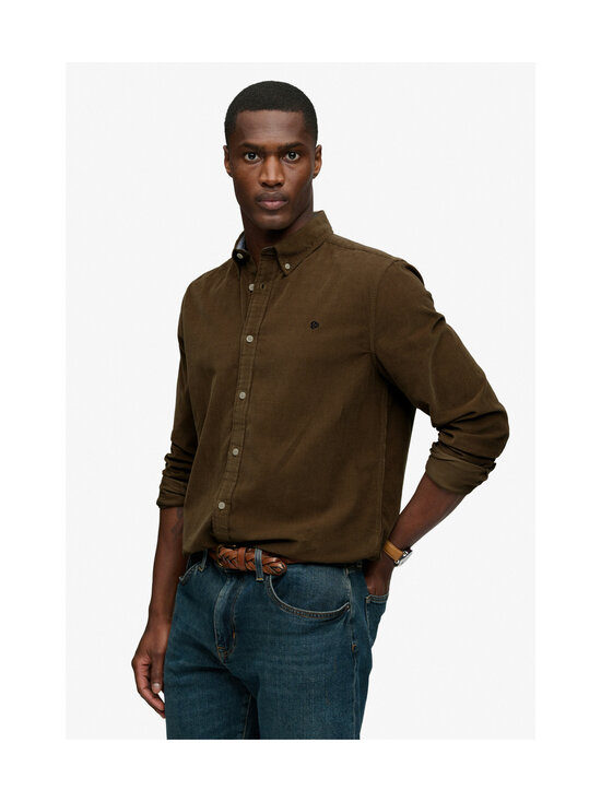 Superdry - Velvetist särk Classic Needle - 9UN WINTER TWIG BEIGE | Stockmann - photo 6