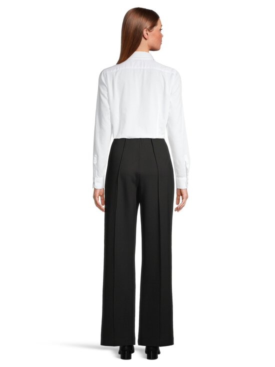 NOOM - Jenna punto -leveälahkeiset housut - BLACK | Stockmann - photo 4