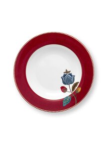 PIP Studio - Blooming Tales -lautanen 21,5 cm - DARK RED | Stockmann