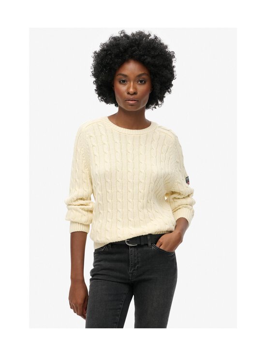 Superdry - Slouchy-palmikkoneule - D8K NATURAL WHITE - photo 3 Superdry - Slouchy-palmikkoneule - D8K NATURAL WHITE | Stockmann - photo 3