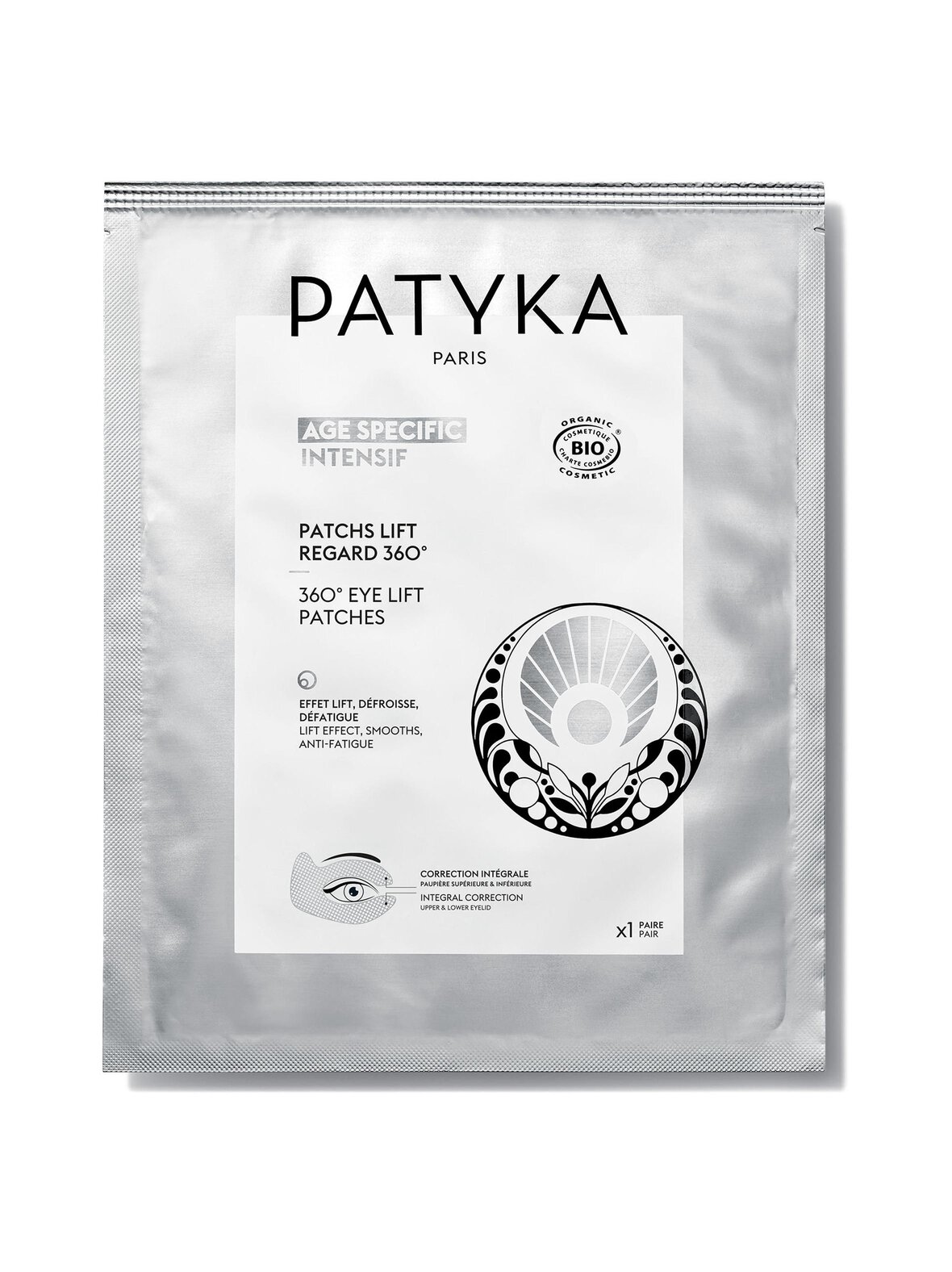 Integral lift eye patches -silmänaamiolaput, 1 pari