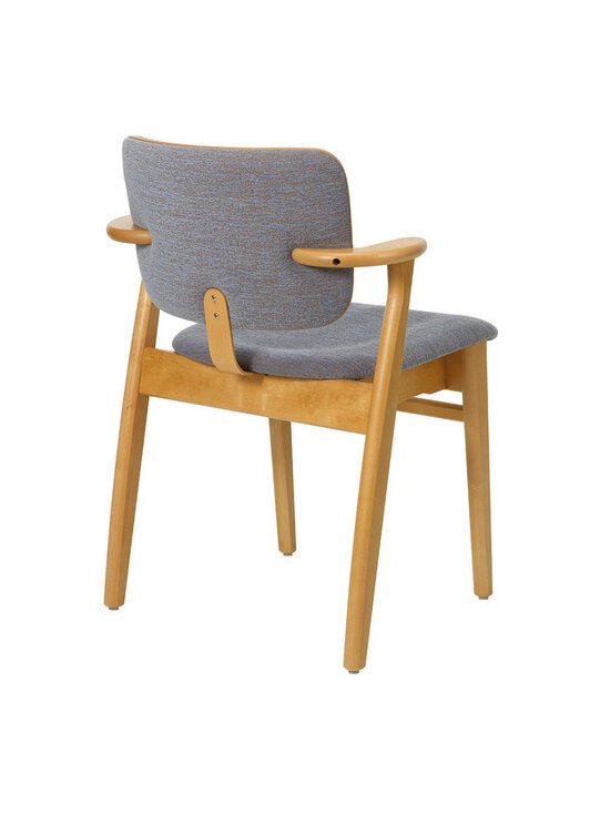 Artek - Domus-tuoli istuin- ja selkänojaverhoiltu Wow RE -kangas blue-ocre / petsattu hunaja - BLUE | Stockmann - photo 2