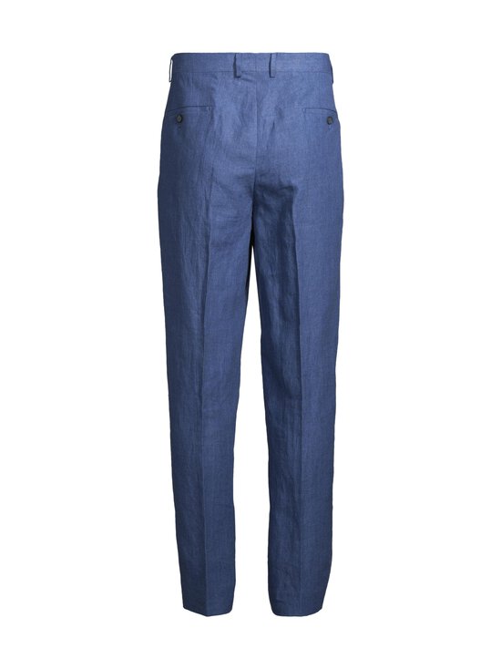 Michael Kors - Pure Linen Pleated -housut - 417 SLATE BLUE | Stockmann - photo 2