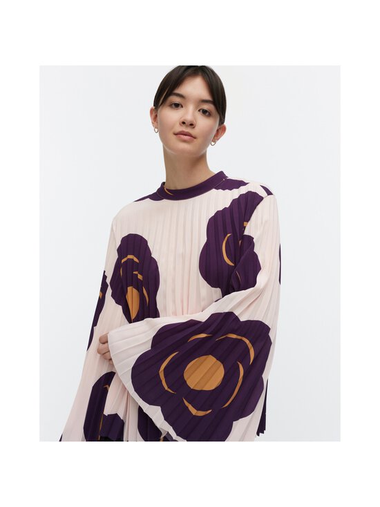 Marimekko - Duuri Tumma -pusero - 348 LIGHT PINK, DARK VIOLET, BROWN | Stockmann - photo 5