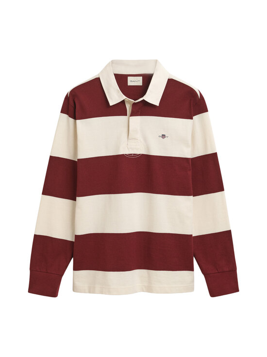 GANT - Striped Heavy Rugger krekls - 604 PLUMPED RED | Stockmann - photo 1
