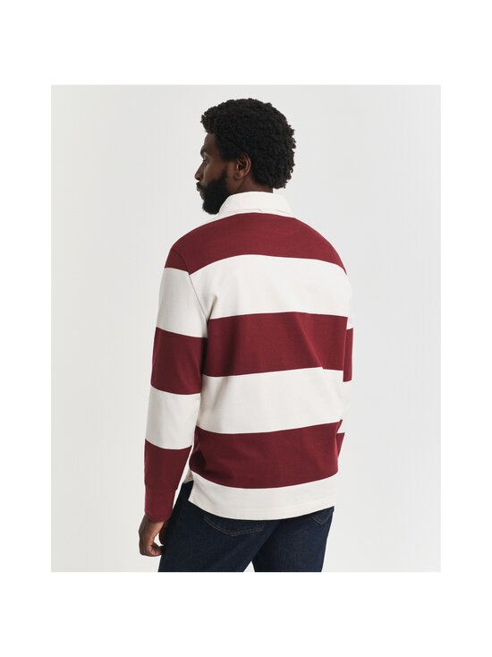 GANT - Striped Heavy Rugger krekls - 604 PLUMPED RED | Stockmann - photo 3