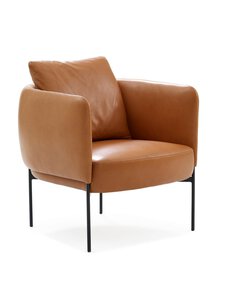 Adea - Bonnet Club -nojatuoli - MUSTA,RUSKEA | Stockmann