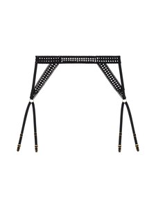 Aubade - After Hours Suspender Belt -sukkanauhavyö - BLACK | Stockmann
