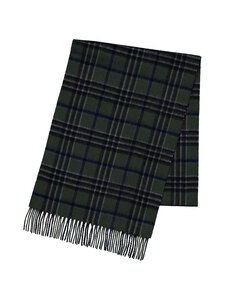 CONSTRUE - Santorini merino vilnas šalle 30 x 166 cm - GREEN CHECK | Stockmann