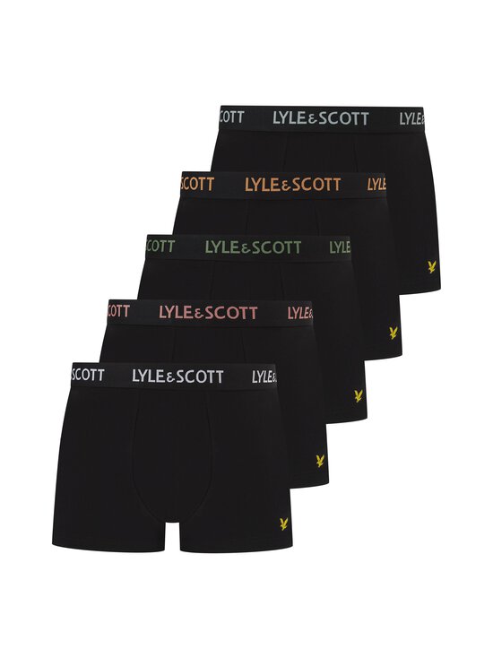 Lyle & Scott - Miller bokseršorti 5 gab. - BLACK MULTI TEXT WAISTBAND - photo 1 Lyle & Scott - Miller bokseršorti 5 gab. - BLACK MULTI TEXT WAISTBAND | Stockmann - photo 1