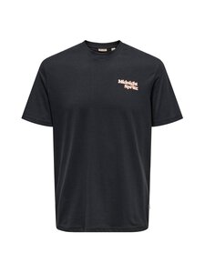 Only & Sons - OnsChris Life t-paita - JET BLACK PRINT:MIDNIGHT SPRITZ JET Only & Sons - OnsChris Life t-paita - JET BLACK PRINT:MIDNIGHT SPRITZ JET | Stockmann