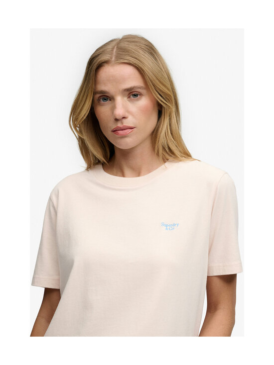 Superdry - T-särk Signature Embroidery - L3Q ROSE BLUSH PINK | Stockmann - photo 3